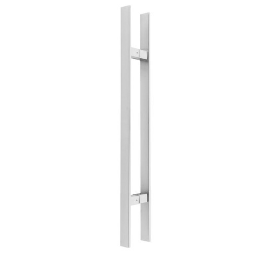 NEWStainless Steel Double Sided Push Pull Door Handle, H-shaped Door Pull Handle