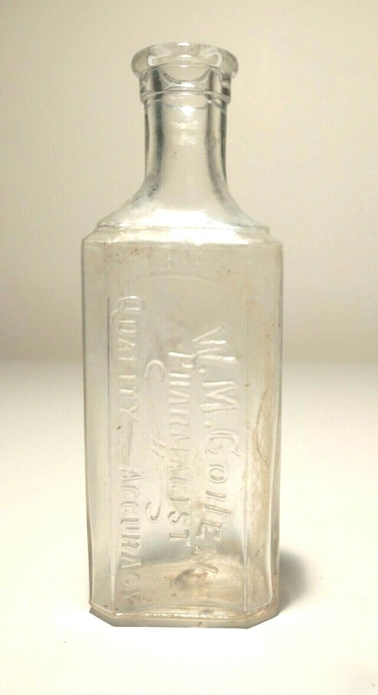 Rare Vintage Marvel W M Cohen pharmacist bottle