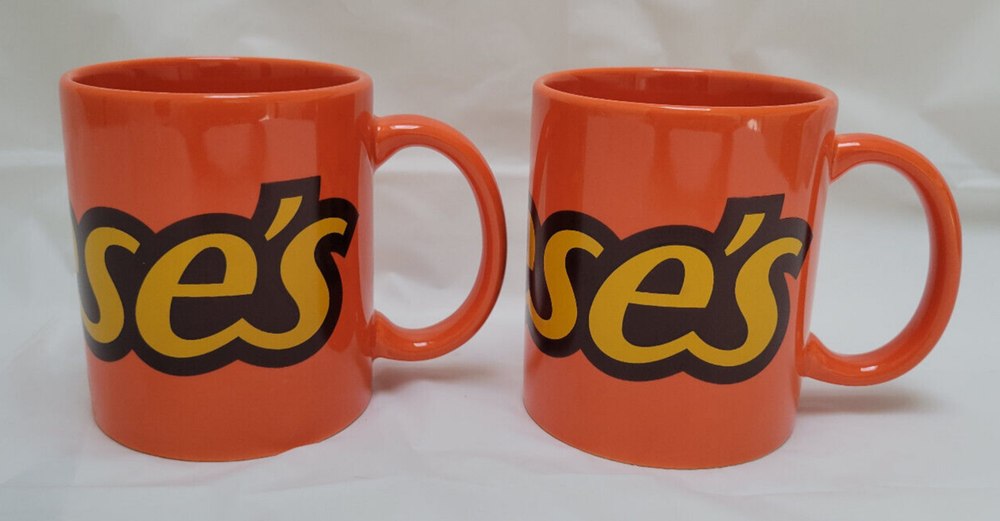 2 Reese's Coffee Tea Hot Chocolate Mugs - Cups Regular Size
