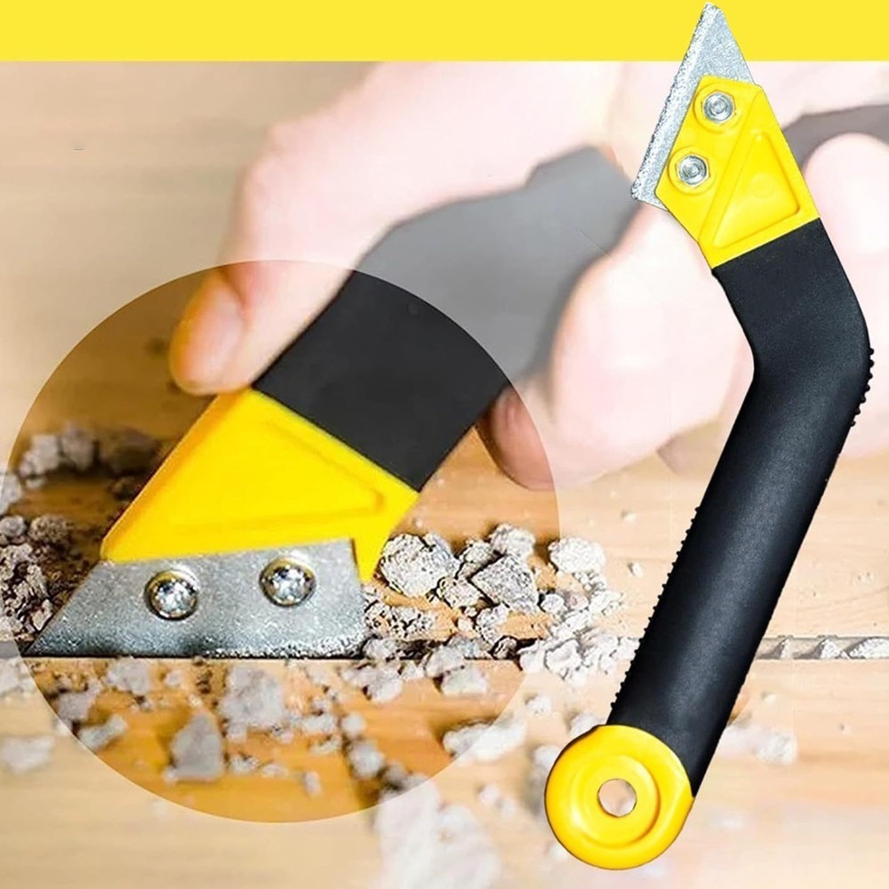 Comprehensive Grout Removal Tool Set with 6 Replacement Blades for Tiles