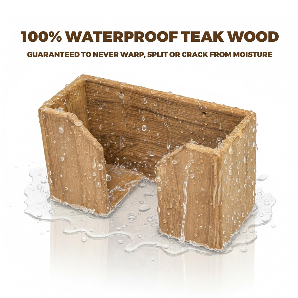 Whitecap Teak Binocular Rack