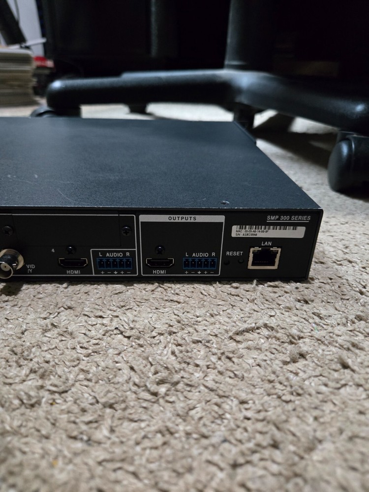 Extron SMP 300 Series Streaming Media Processor