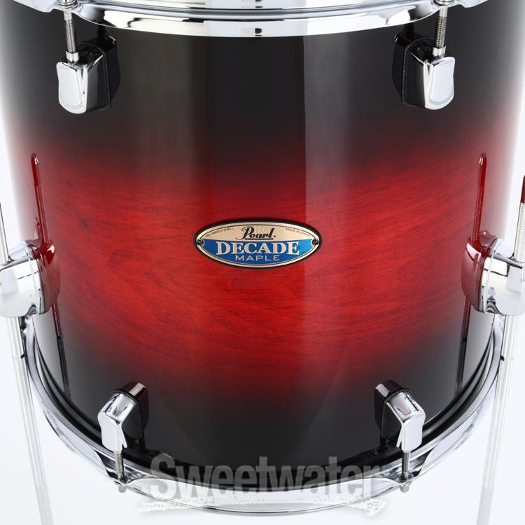 Pearl Decade Maple 2-piece Add-on Pack - Redburst