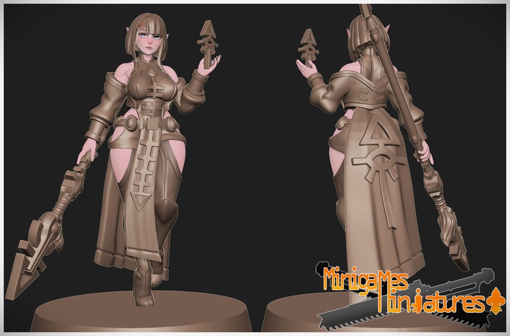 SPACE ELF ANIME LUCY WARLOCK