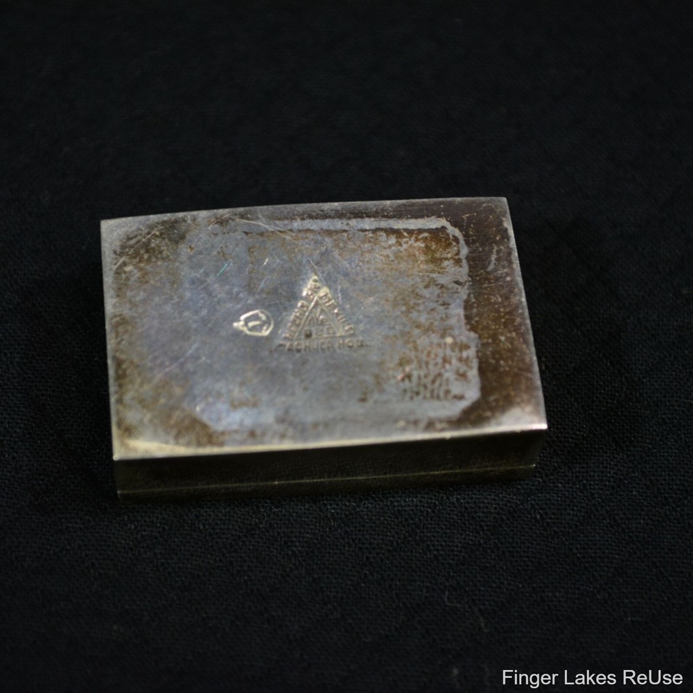 Mexico Sterling Silver Pill Box