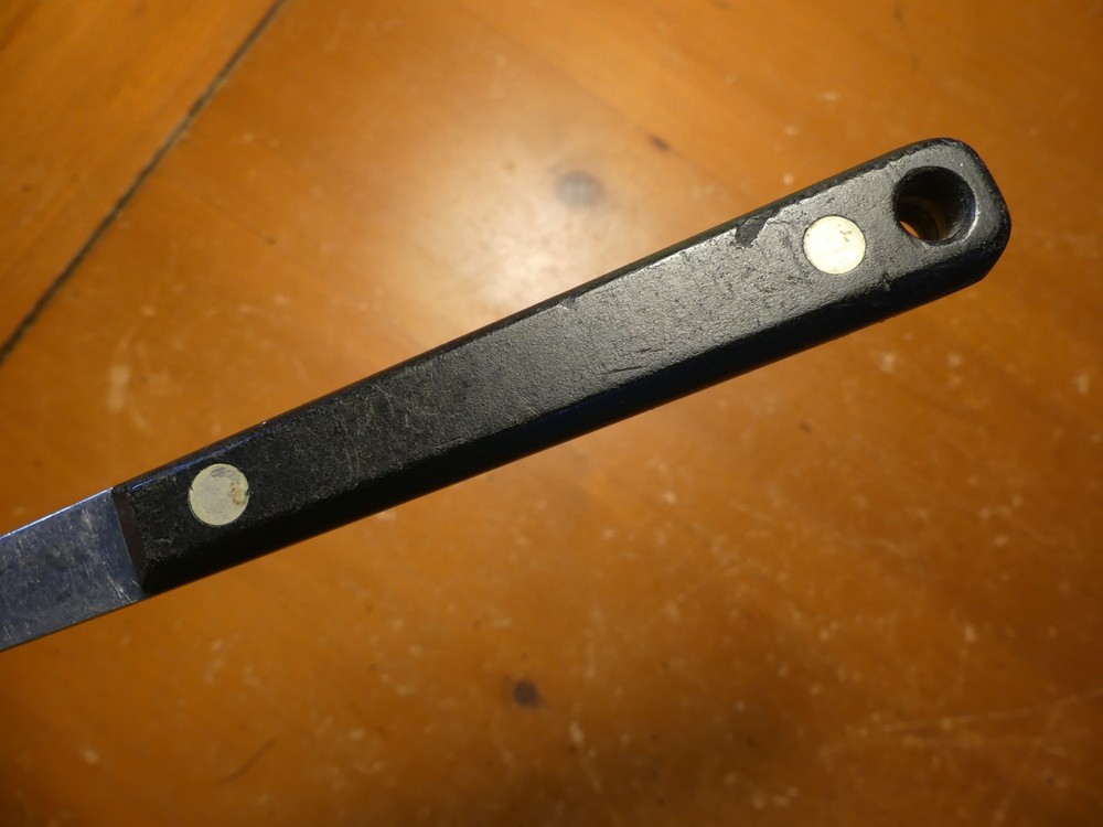 Vintage Flint Meat Fork Stainless Riveted Handle