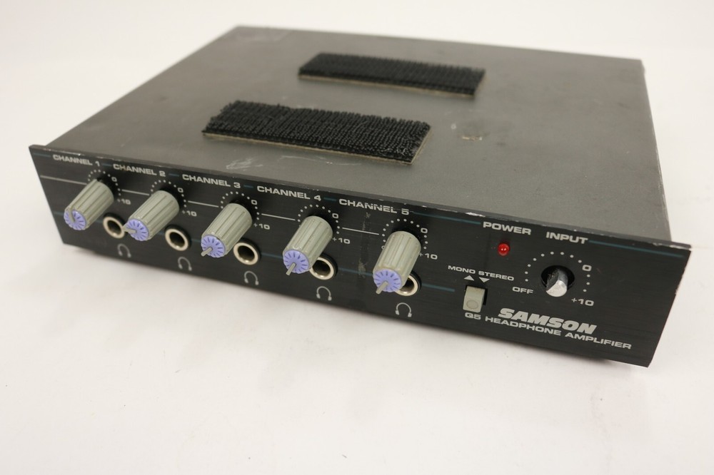 SAMSON Q5 Headphone Amplifier AS IS
