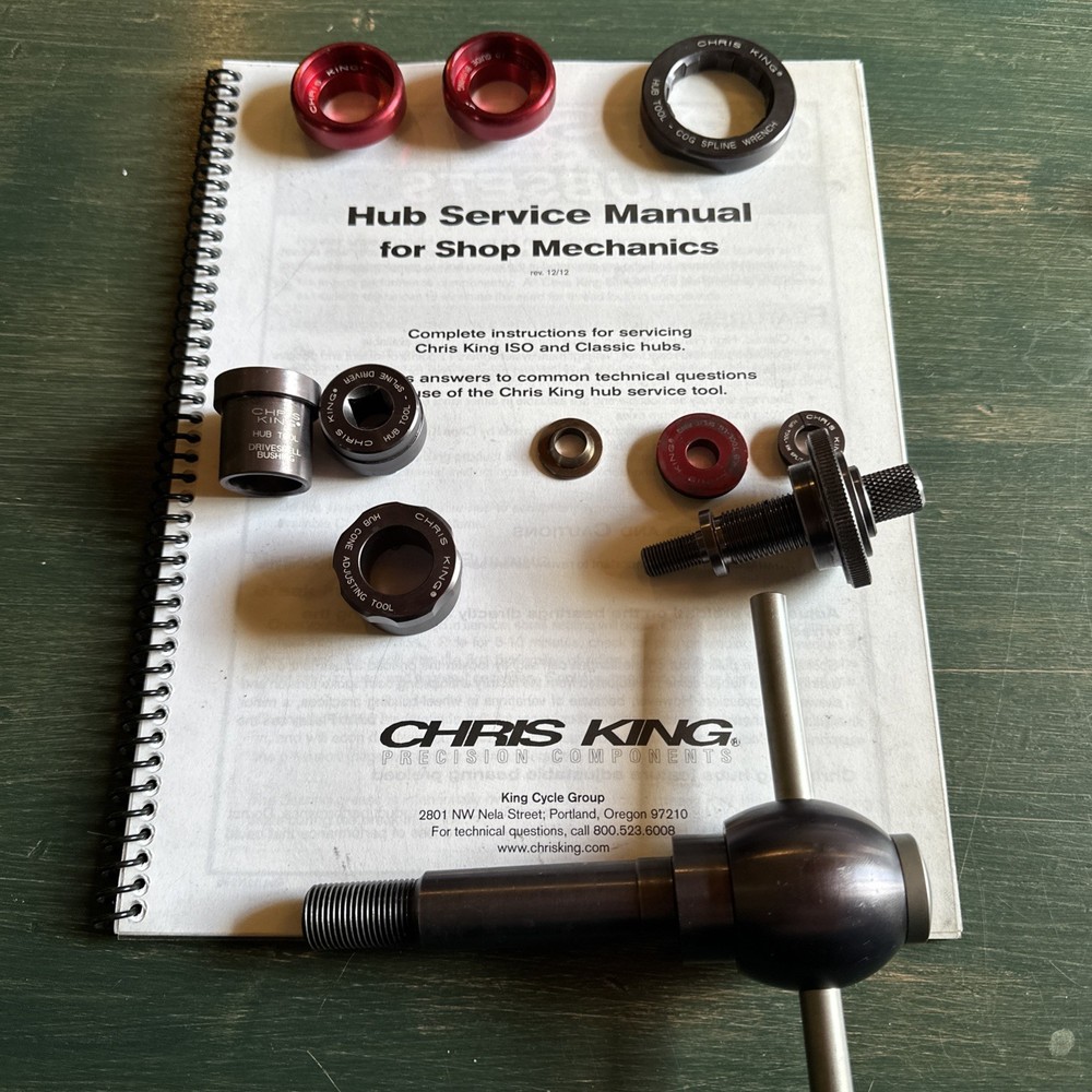 Chris King ISO Hub Service Tools