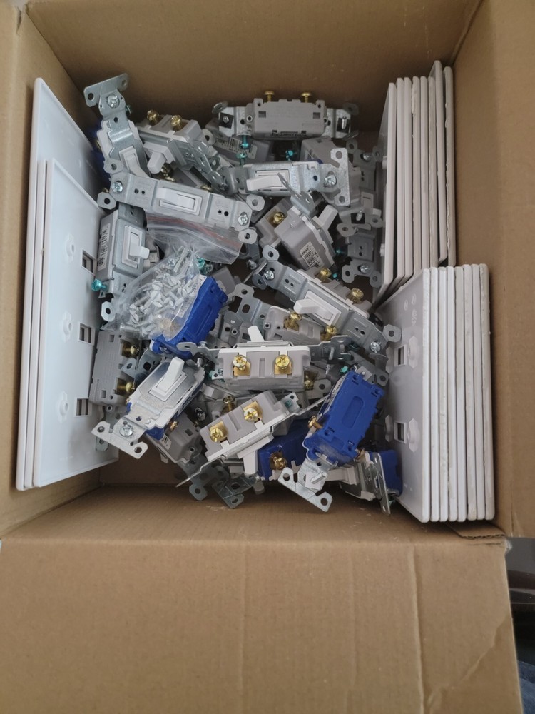 36 Light Switches plus Wallplates