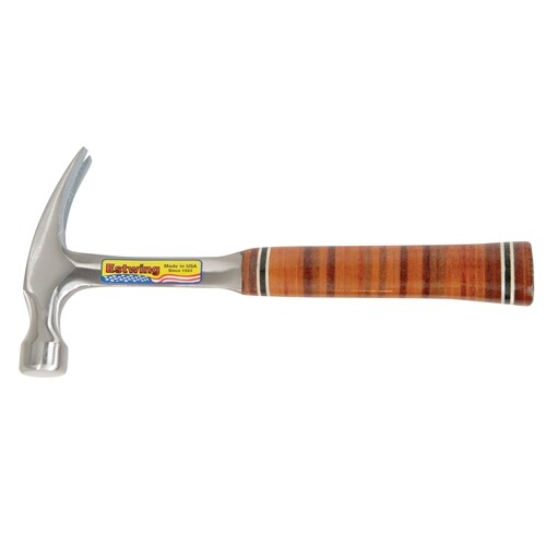 EstWing E16S 16oz Rip Claw Hammer with Leather Grip