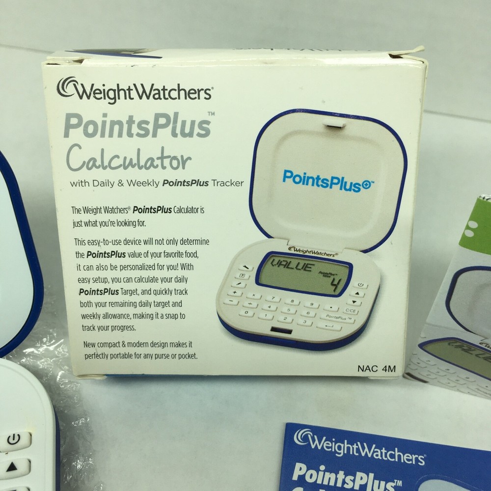 Weight Watchers Blue Points Plus Calculator Daily Weekly Tracker with User Guide