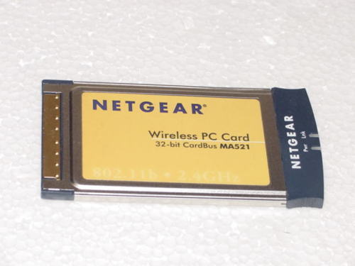 NETGEAR WIRELESS PC CARD MA521 32-BIT