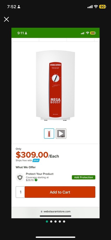 Electric Water Heater