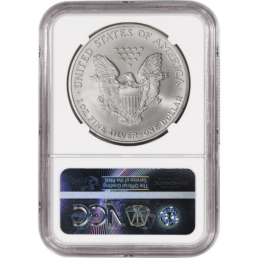 2005 American Silver Eagle Coin - NGC MS70