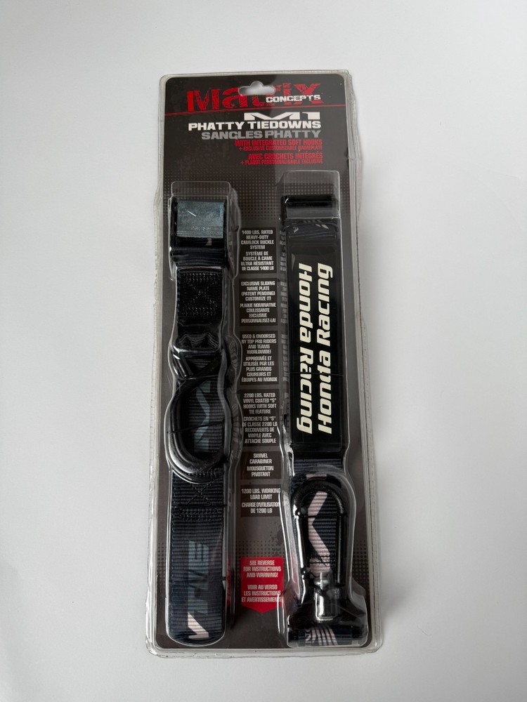 Matrix Concepts Honda Racing Tie Down Set