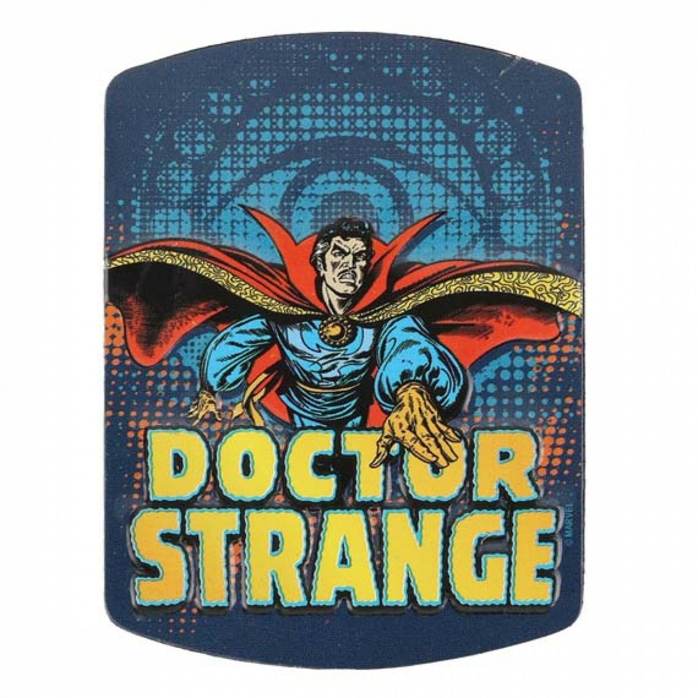 Marvel Comics Classic Doctor Strange Embossed Tin Magnet Blue