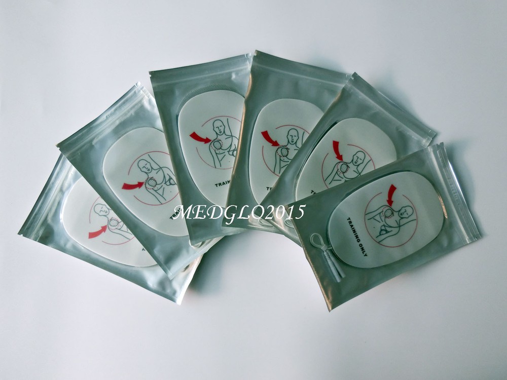 10 Pairs /Pack Adult XFT AED Training Electrode Replacement Pad for AED Training