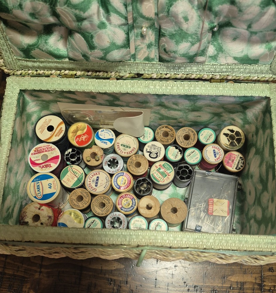 Vintage Sewing Basket