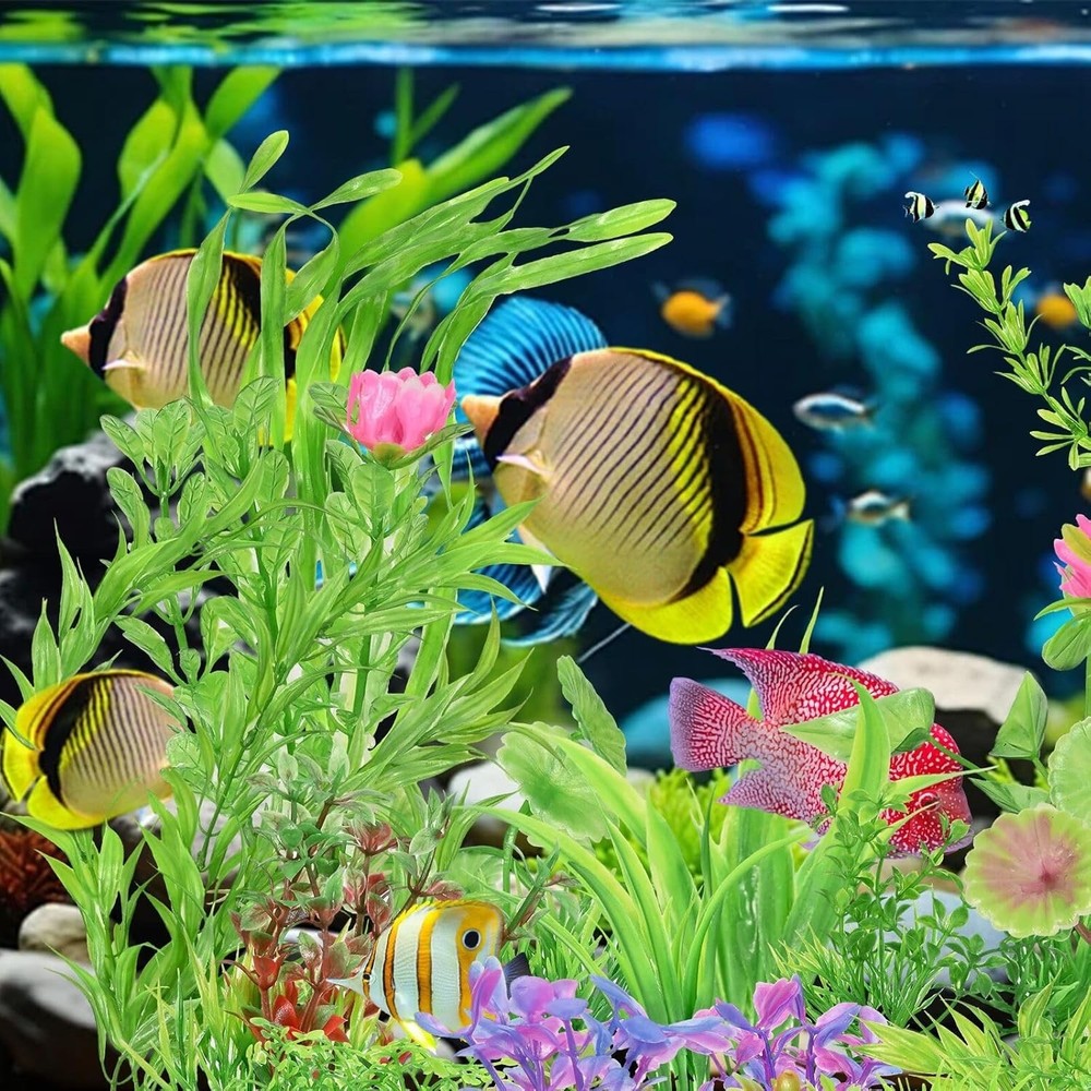 Artificial Aquarium Fish Tant Decor Plants