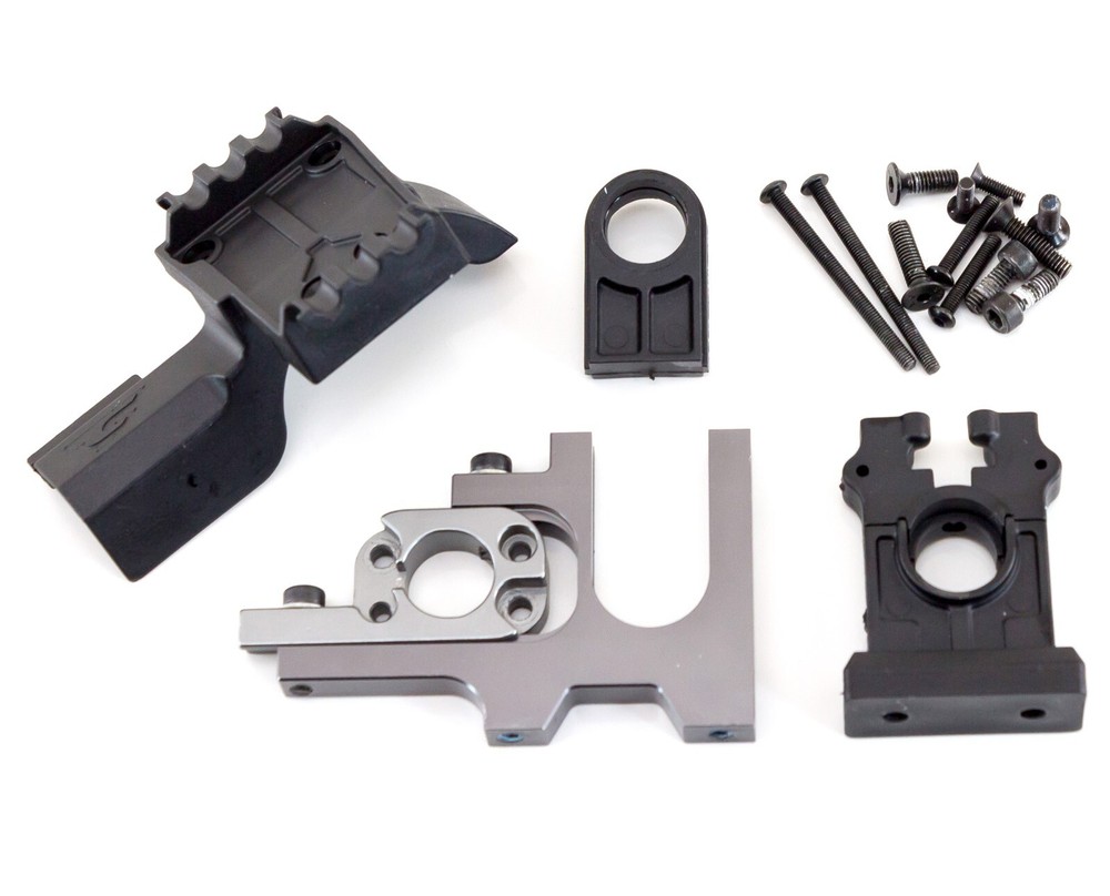 Team Corally Kronos XP 6S (2021) Center Diff Plate Bulkhead Sliding Motor Mount