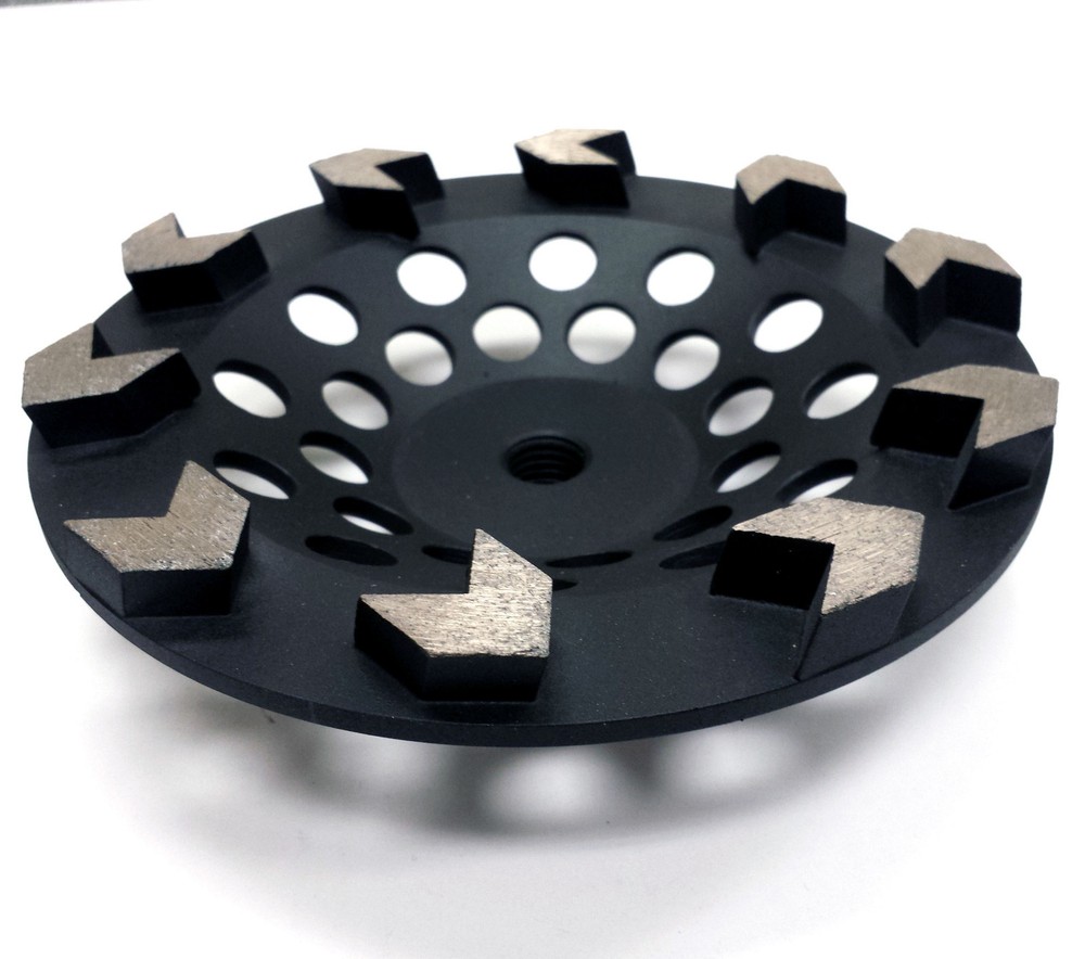 7” Arrow Segment Pro Diamond Grinding Cup Wheel- PREMIUM QUALITY