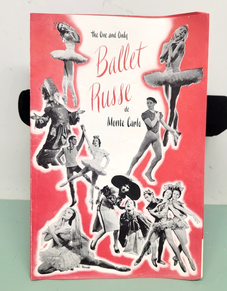 1977 BALLET RUSSE DE MONTE CARLO PROGRAM NYC