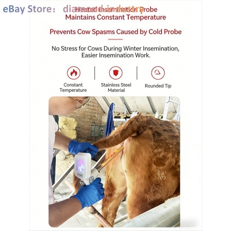 Visual insemination gun and inseminator for cattle Artificial insemination tools