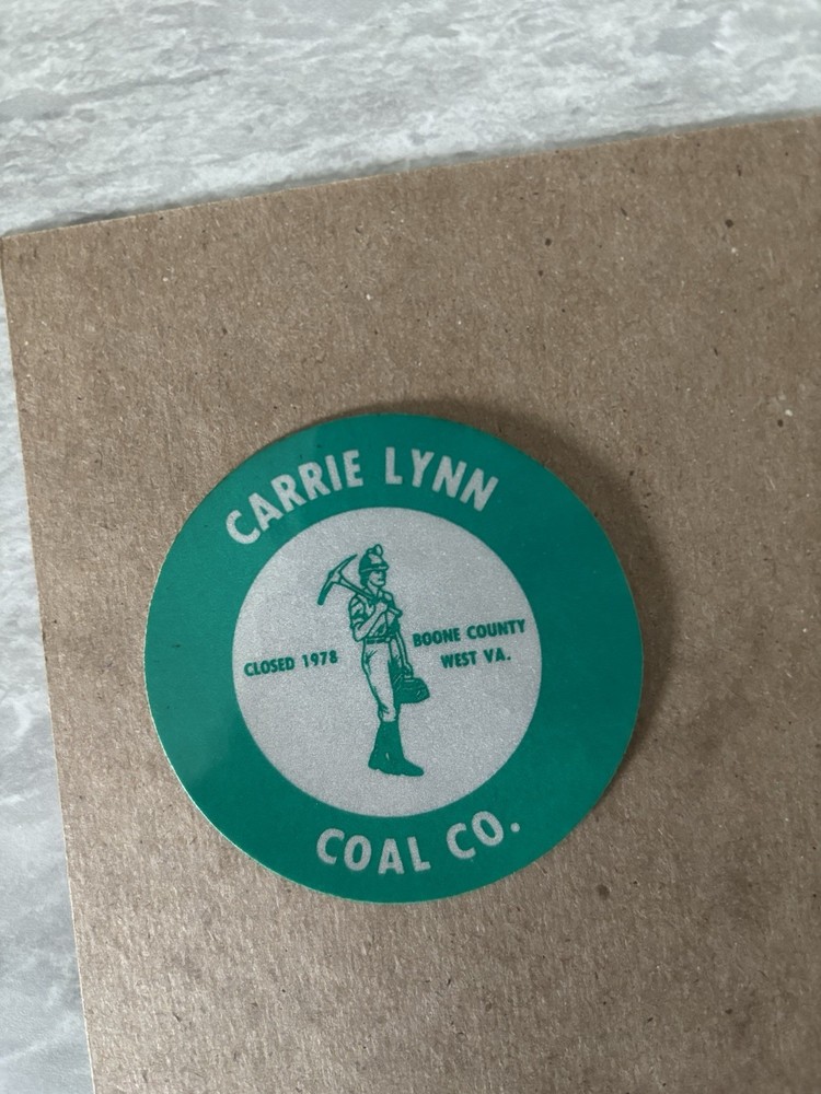 coal mining stickers nice older coal Company