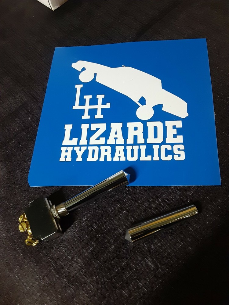 Lowrider Hydraulics chrome PLASTIC Switch extension 2.25" *choose your quantity