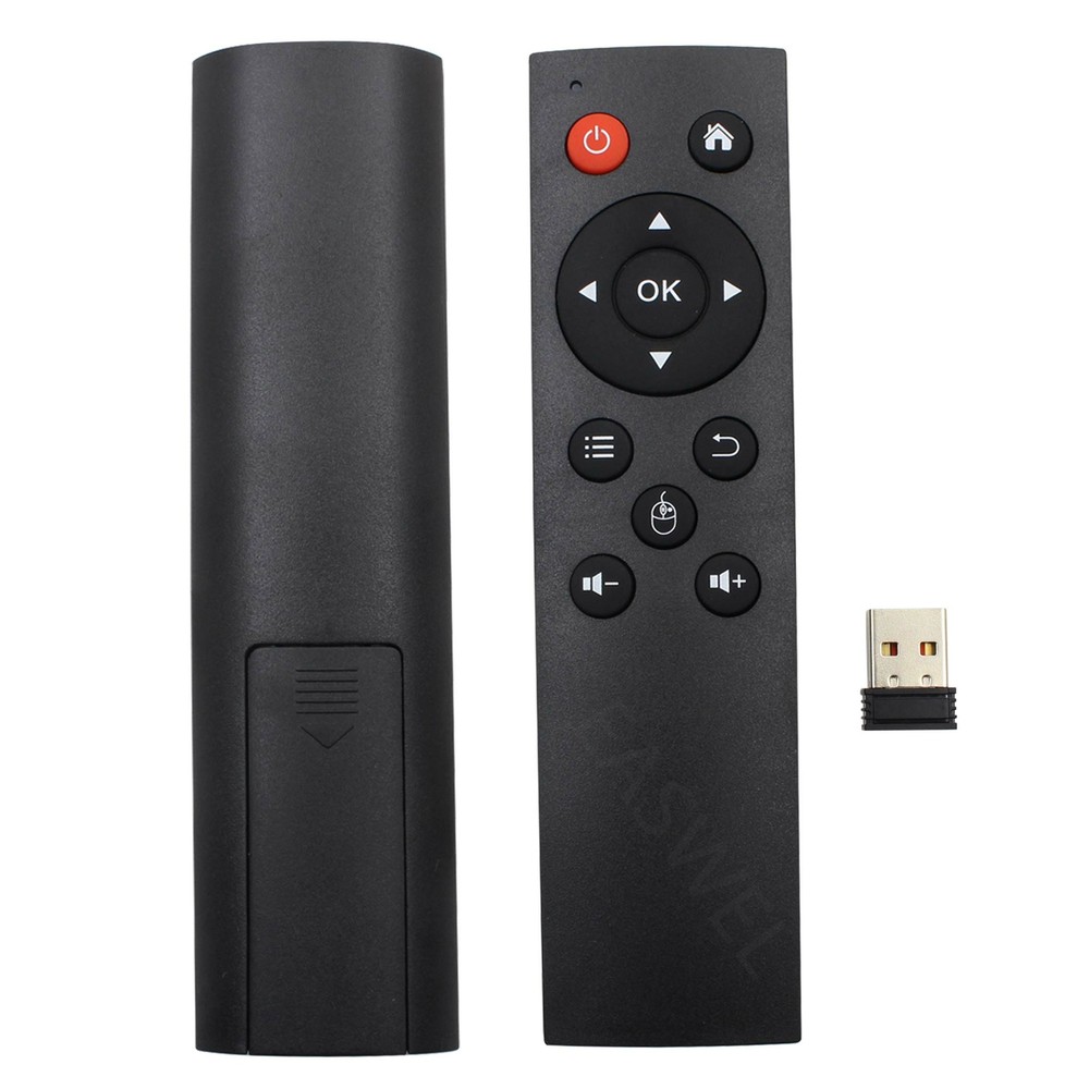 2.4G Mini Air Mouse Wireless Keyboard Remote Control for Smart TV Box