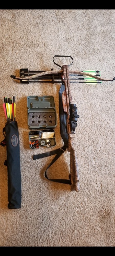 Used crossbow and accessories