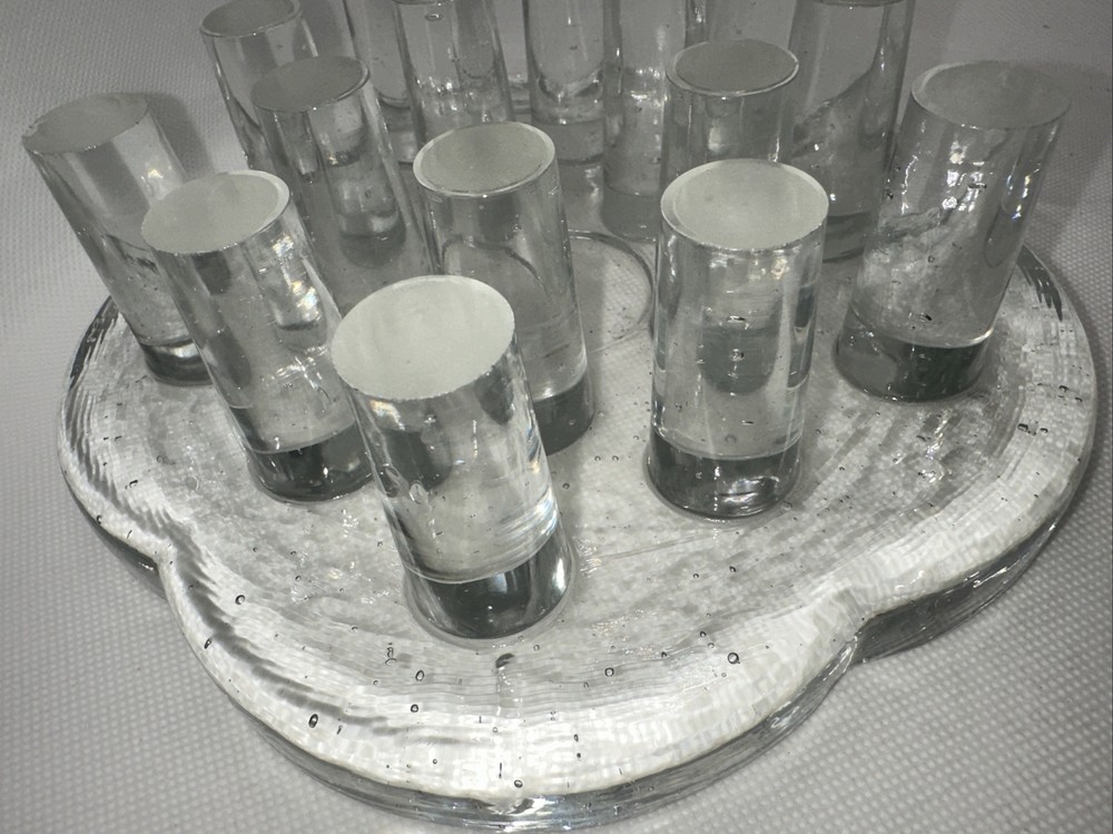 Tea light Warmer Base - Glasdesign Georgshutte Glass