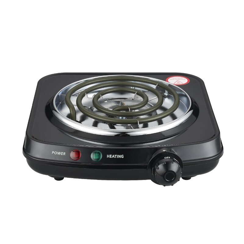 Portable Single Burner and Hot Plate, Temperature Control, Indicator Light