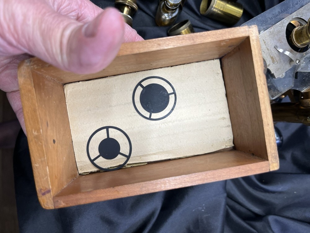 1885 BAUSCH & LOMB PHYSICIANS MICROSCOPE