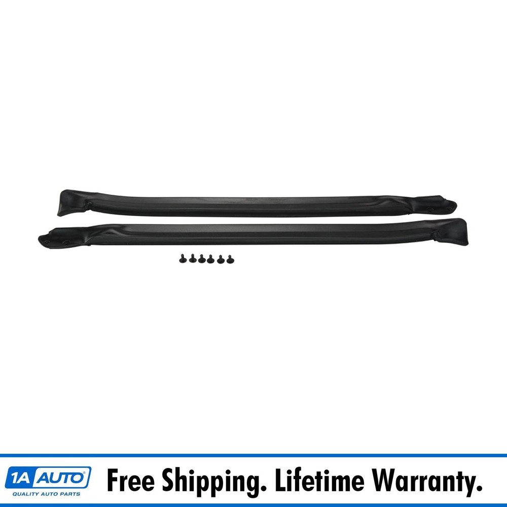 Windshield Pillar Post Seals Rubber Weatherstrip Pair for Caprice Impala LeSabre