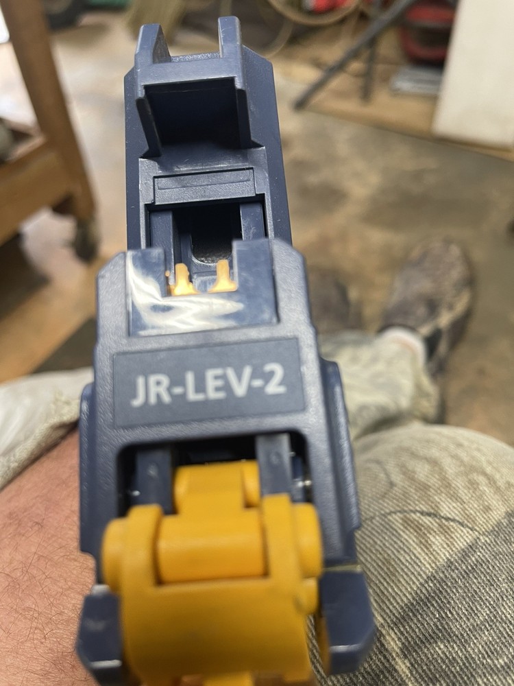 Fluke Networks JR-LEV-2 JackRapid Punchdown Termination Tool 8 Wire