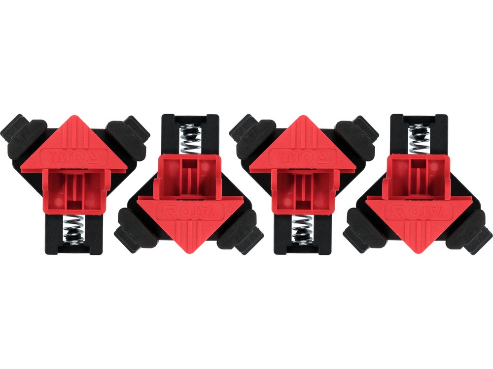 Yato Plastic Spring Angle Clamp Set 4pc YT-64300