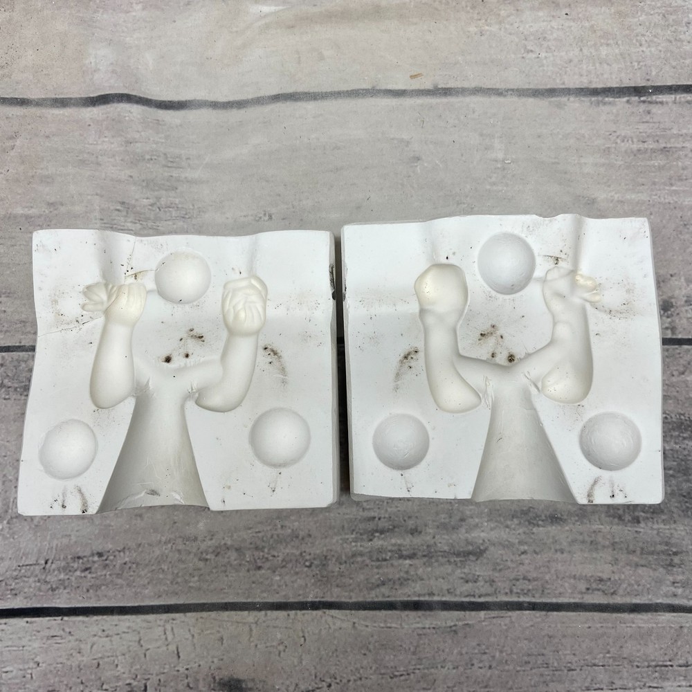 Ceramic Slip Casting Mold Doll Hands #H-132 Vintage