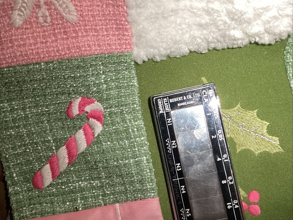 Rubert & Co. Surface Roughness Comparison Composite Pocket Set No. 115 England