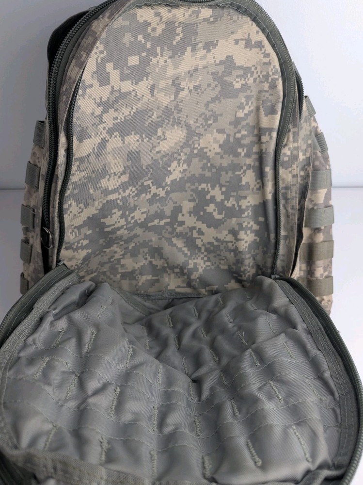 Fox Tactical Multi Cam Backpack With Paracord Zipper Pulls And 3 Zip Pockets