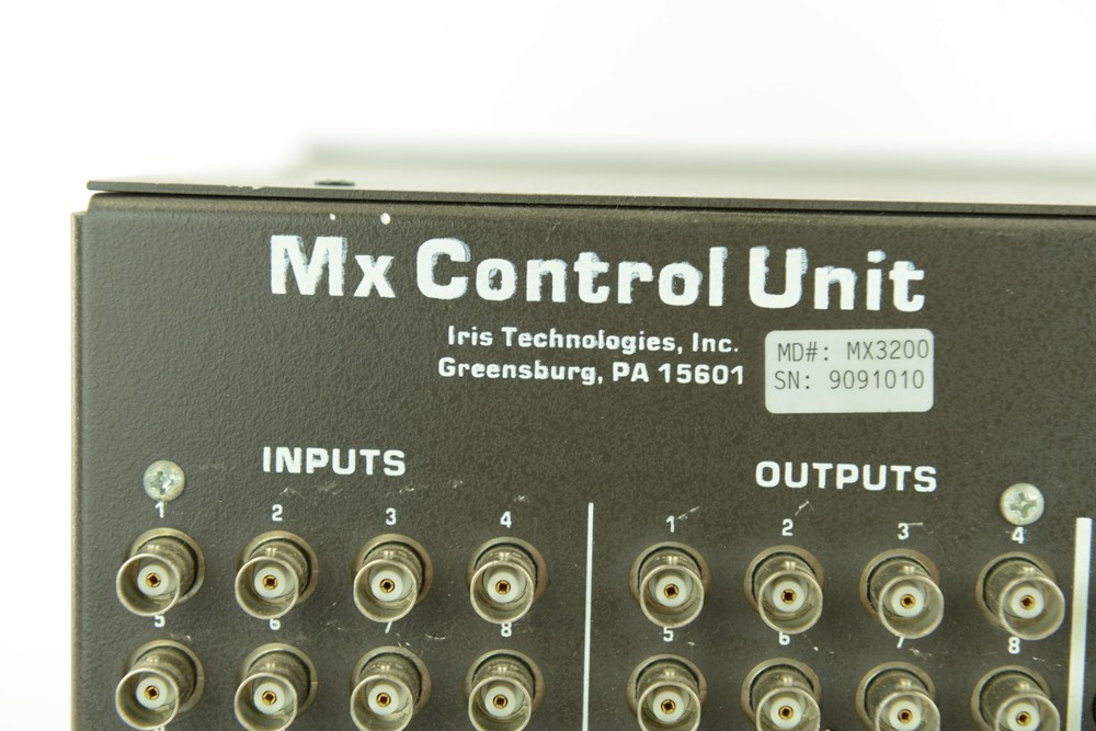 Iris Technologies Video Commander MX-3200 Video Matrix Rack Unit W/ Power Supply
