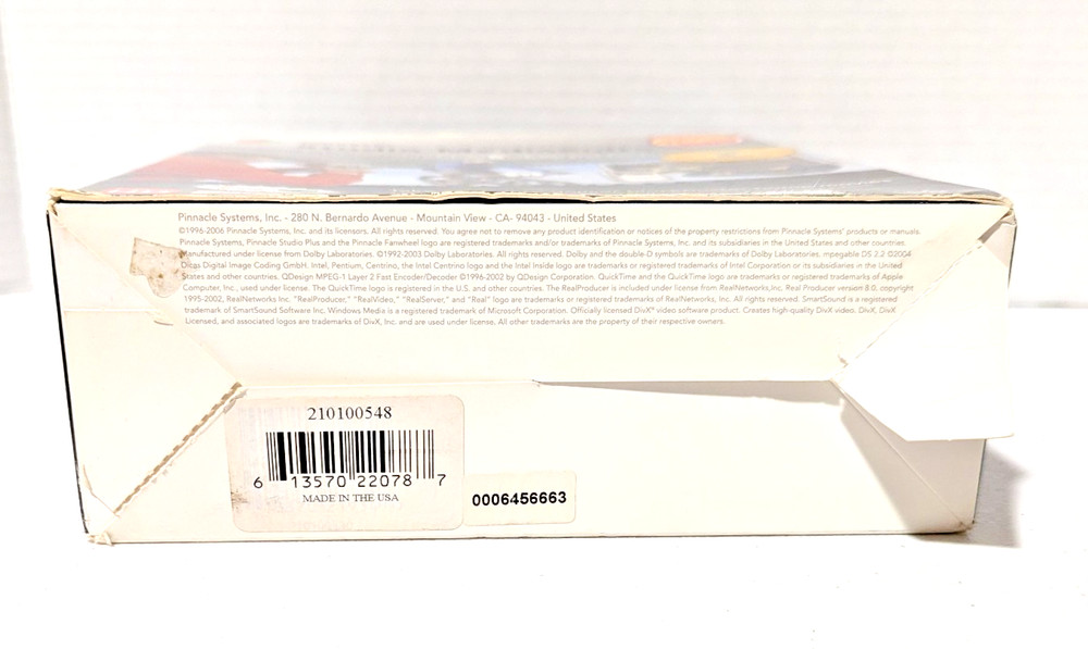 Pinnacle Studio Plus Titanium Edition v10.5 computer program