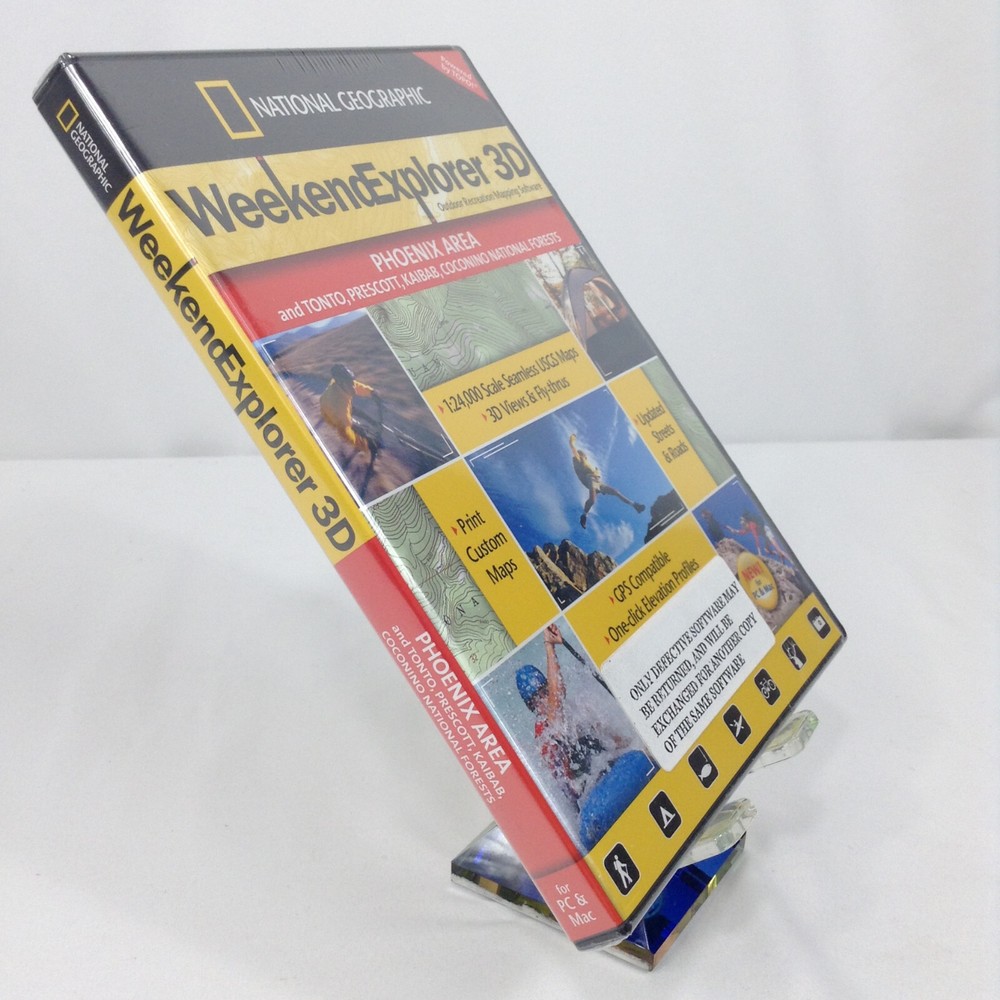 National Geographic WeekendExplorer 3D Mapping Software | Phoenix Area | Shrink