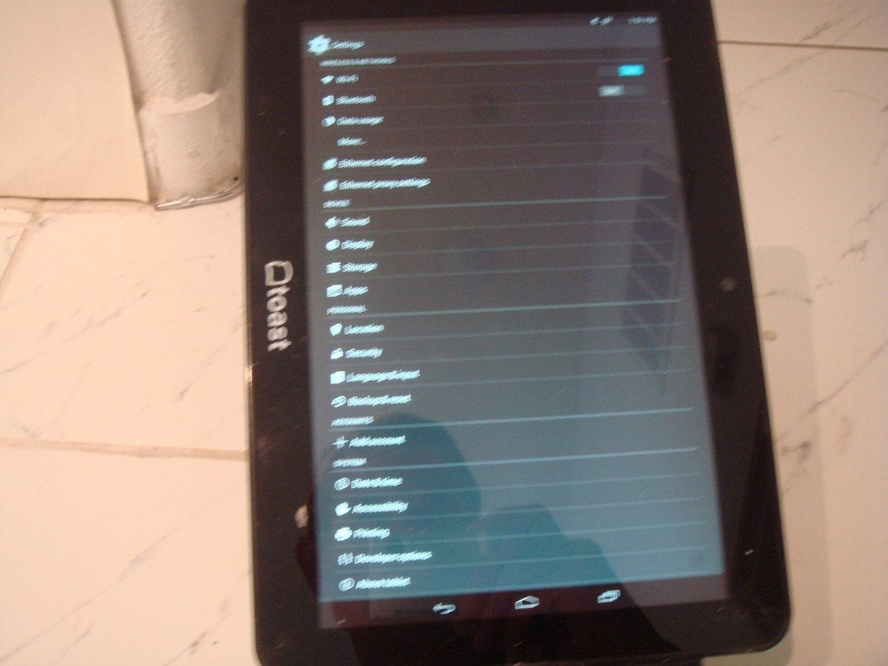 TOAST POS MSM8960 Elo System Workstation Tablet touchscreen