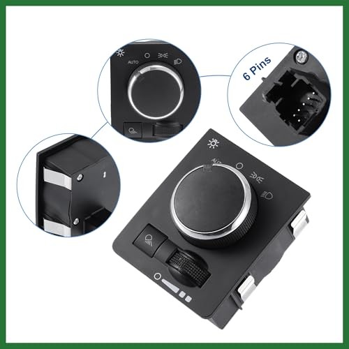 Car Headlight Switch Replacement for Ram 1500 2500 3500 2013-2018