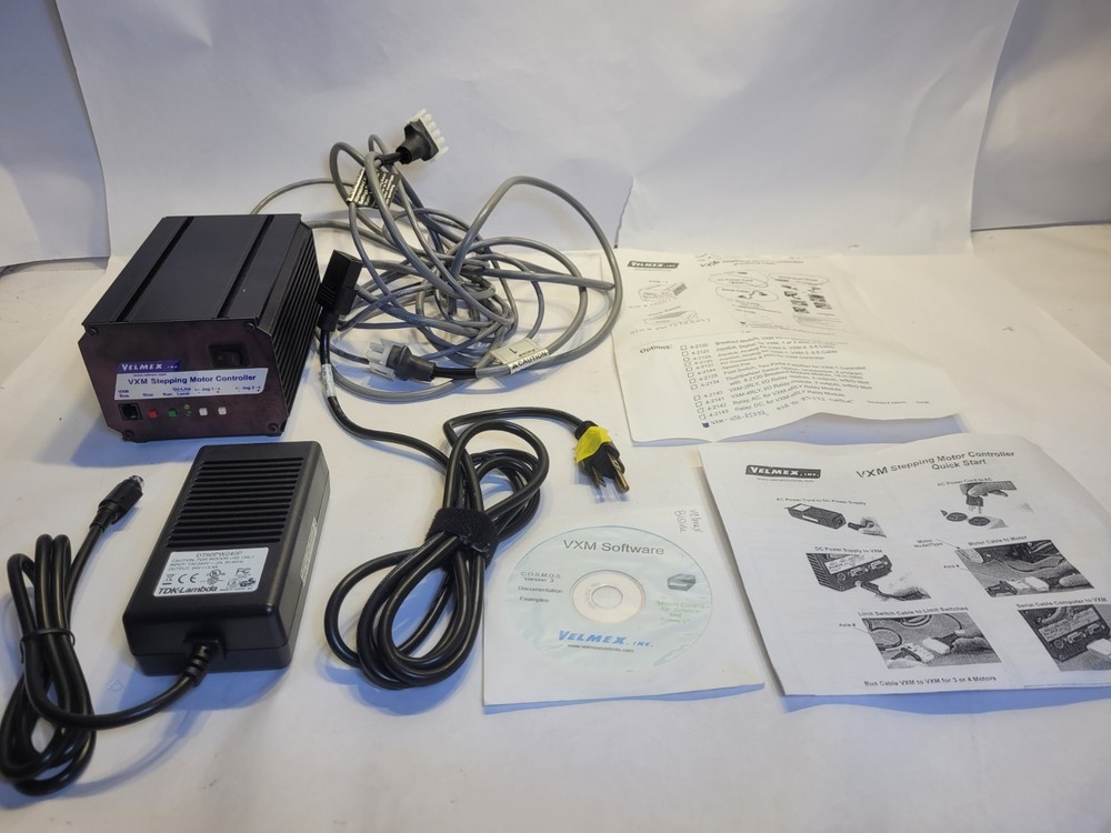 Velmex Inc. Model VXM-2 Stepping Motor Controller Stepper VXM-2