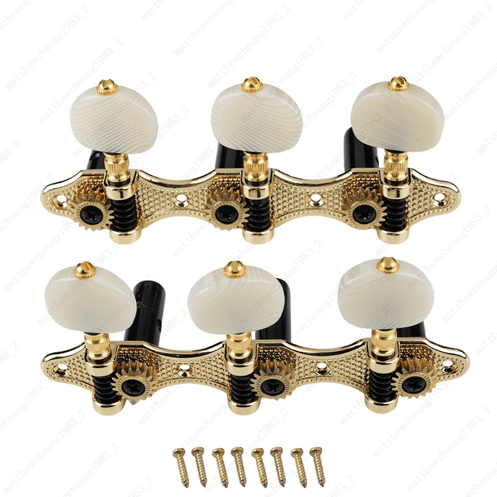 1 Set Classical Guitar Machine Head 1:18 Tuners Machine Head Replacement 3L + 3R