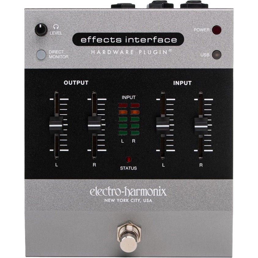 Electro Harmonix Effects Interface Hardware Plugin Pedal