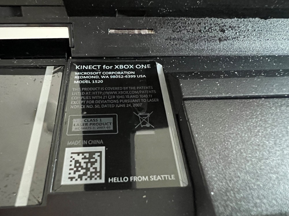 Genuine Microsoft Xbox One Kinect Camera Motion Sensor Bar Model 1520