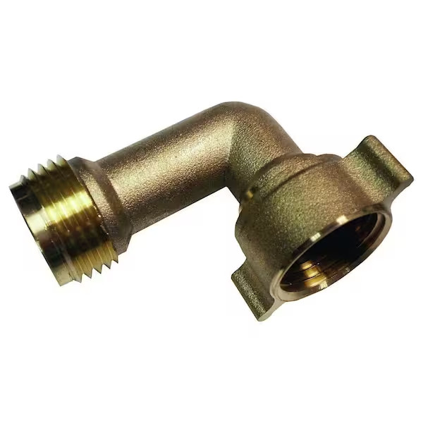 Everbilt 3/4" MHT x 3/4" FHT 90-Degree Corrosion-resistant Brass Elbow Fitting